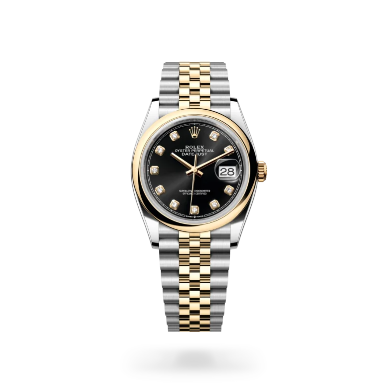 Oyster, 36 mm, Oystersteel and yellow gold