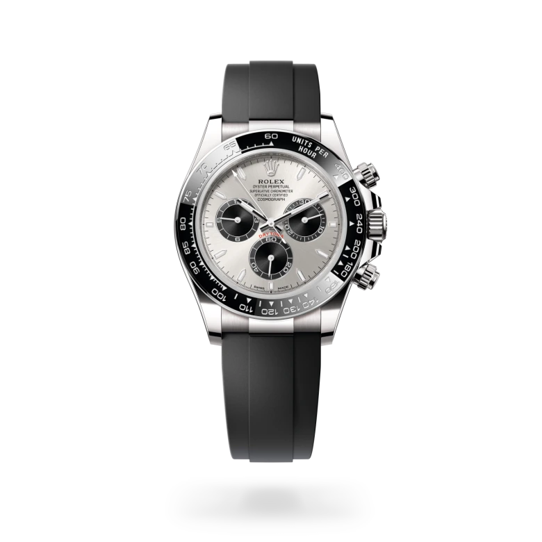 Oyster, 40 mm, white gold