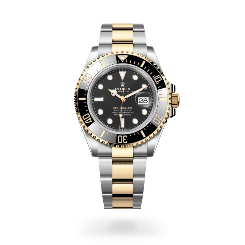 Oyster, 43 mm, Oystersteel and yellow gold