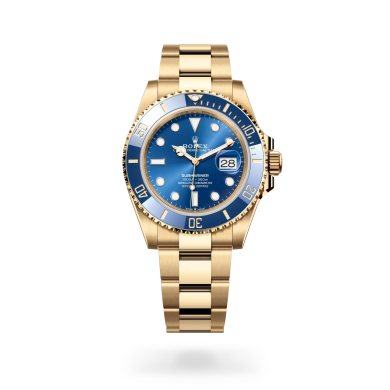 Oyster, 41 mm, yellow gold