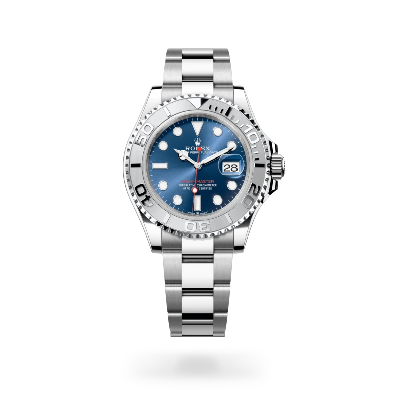 Oyster, 40 mm, Oystersteel and platinum
