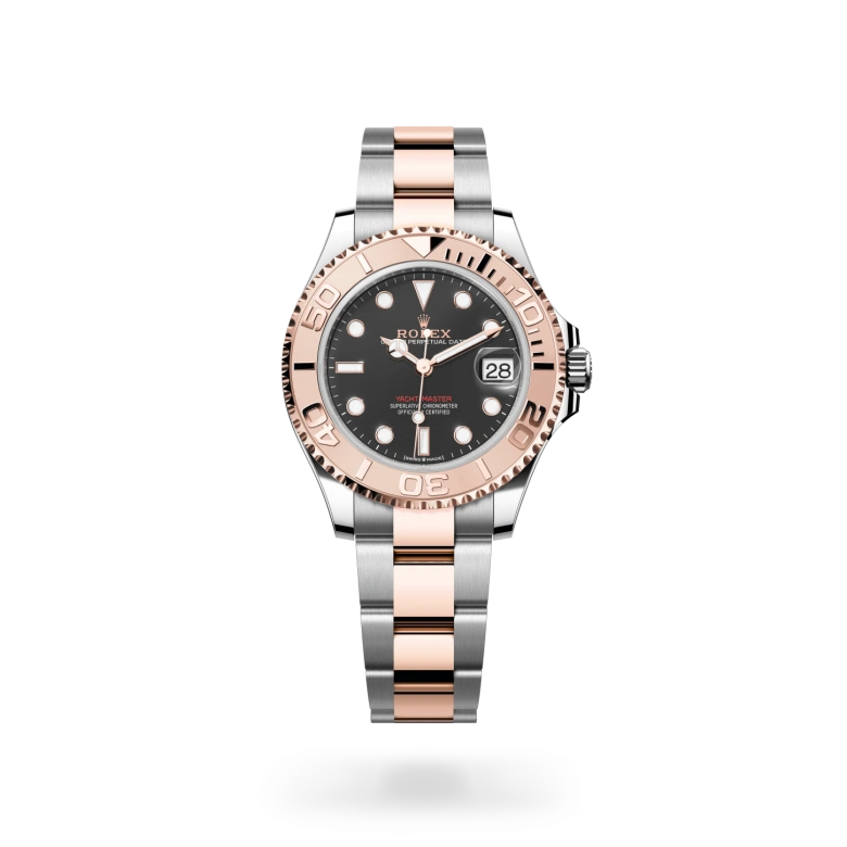 Oyster, 37 mm, Oystersteel and Everose gold