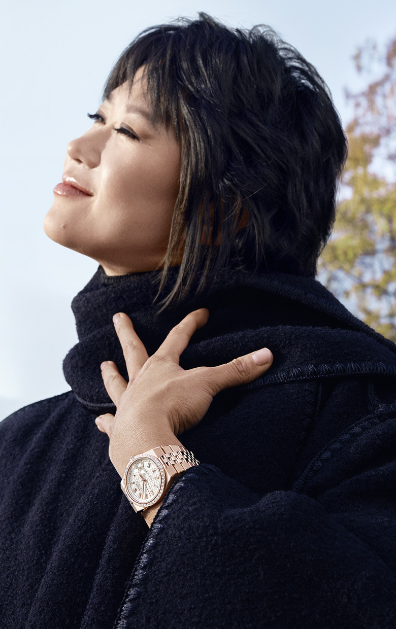 rolex new watches the land dweller yuja wang ywang rp portrait
