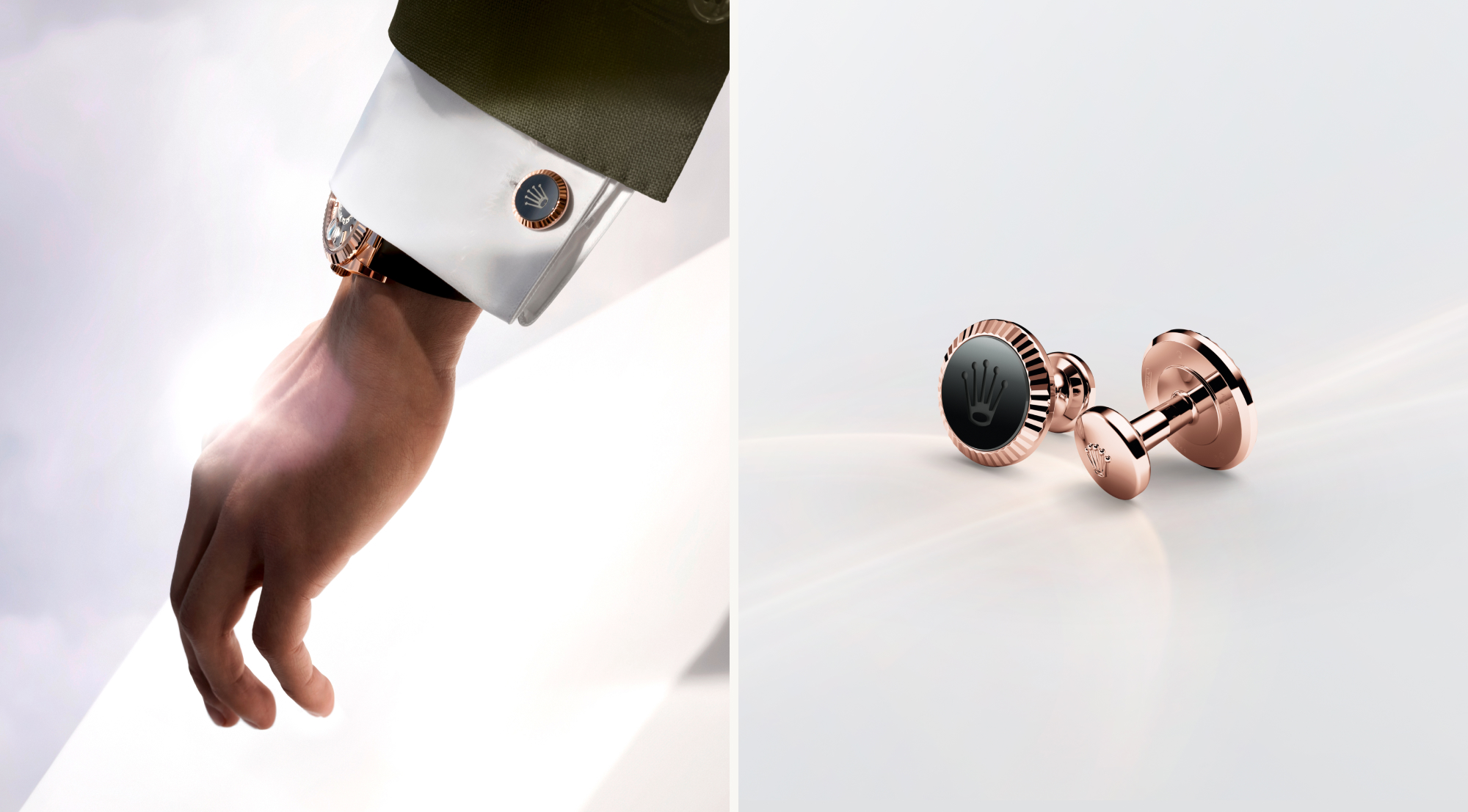 rolex accessories fluted cufflinks rolexcufflinks jva landscape